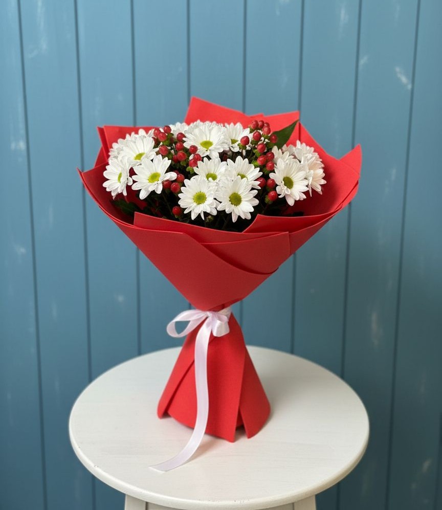 Букет цветов из: Хризантемы в Щёлково