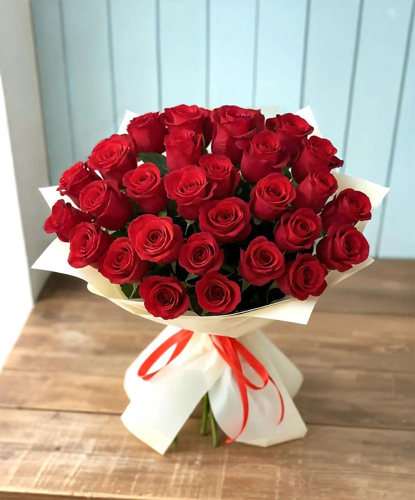 Букет 29 Красных роз в Щёлково