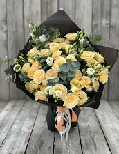 Букет цветов из:  Розы и Лизиантусы #REPLACE_PRED# Щёлково