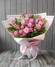 Букет Розовый кустик #REPLACE_PRED# Щёлково
