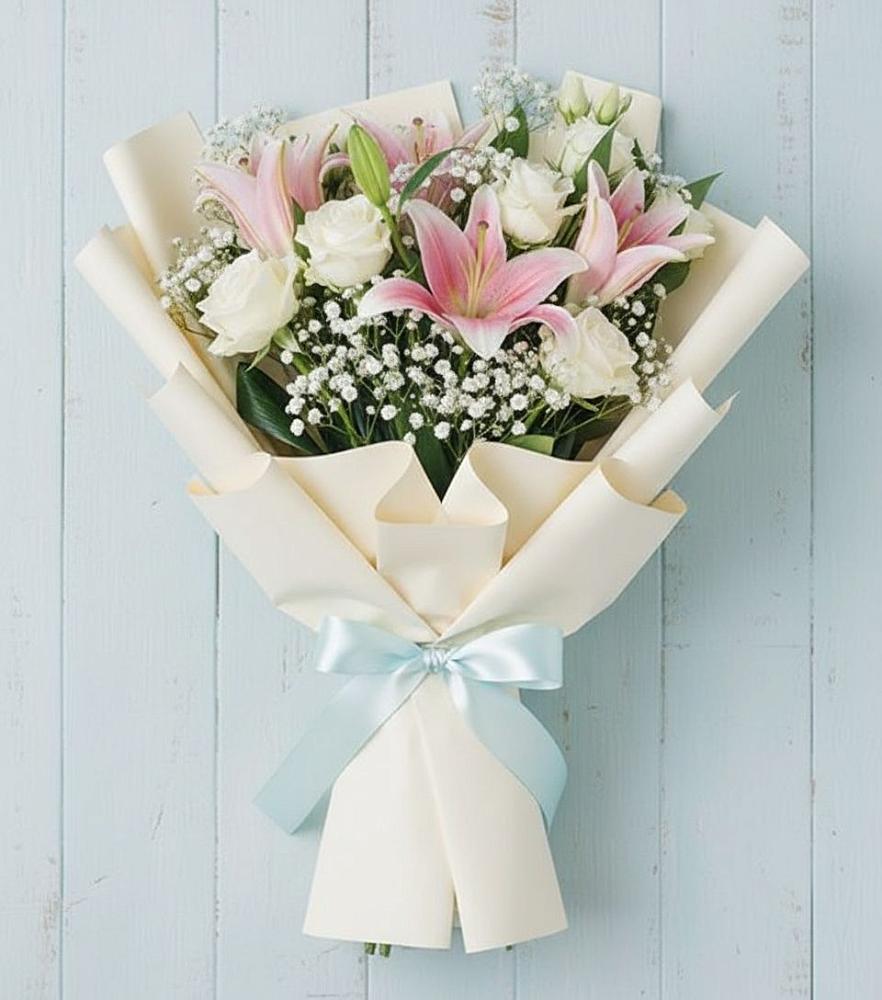 Букет цветов из: Лилии в Щёлково