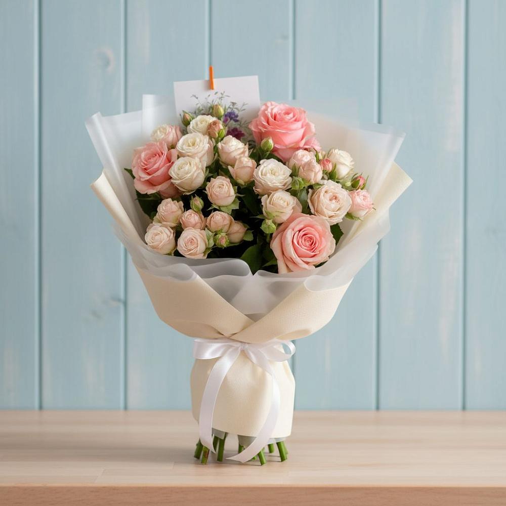 Букет цветов из: Розы в Щёлково