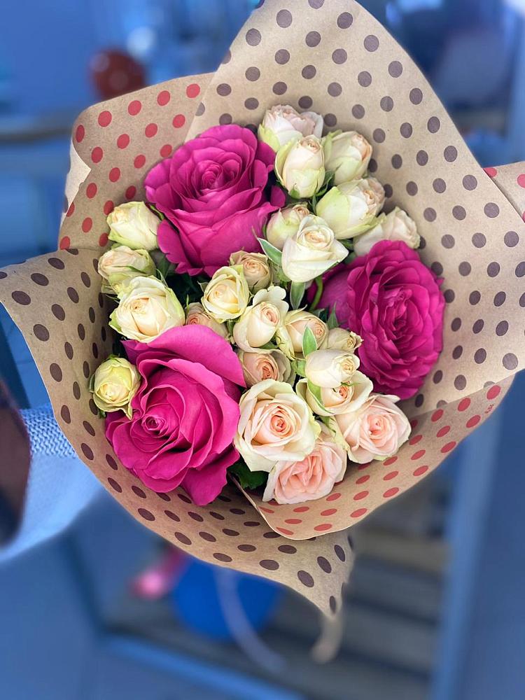 Букет цветов из: Розы в Щёлково