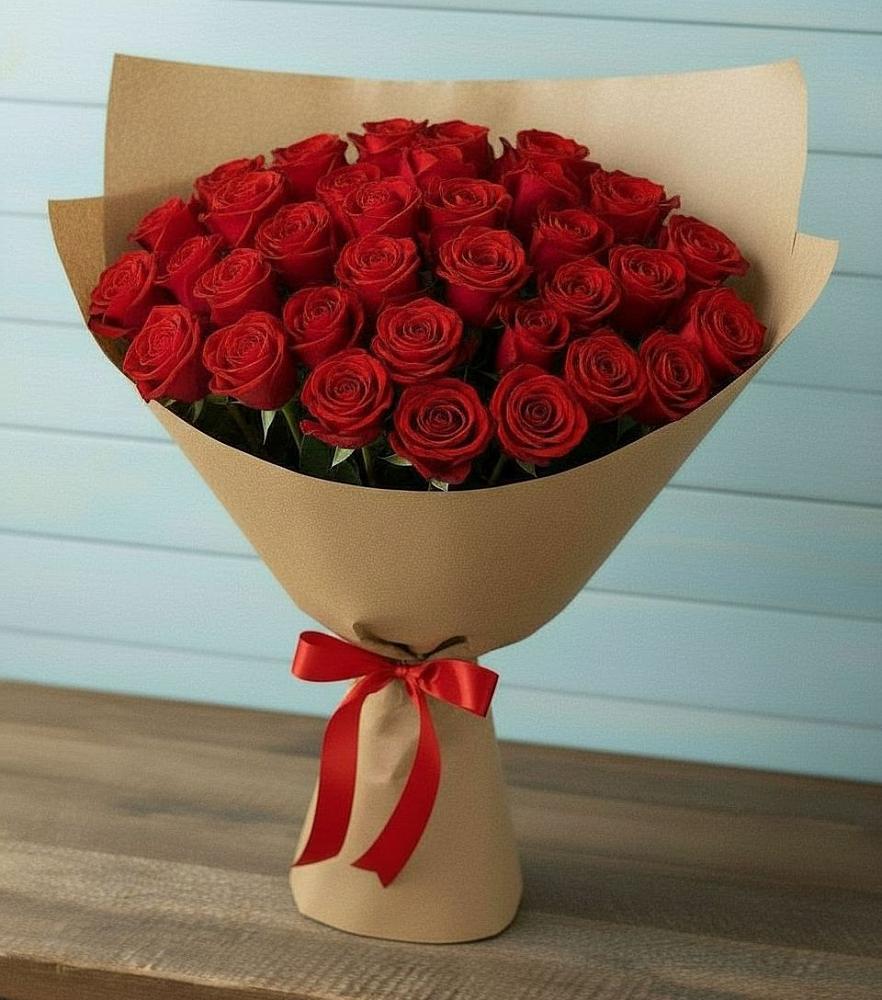 Букет Красные розы Милано в Щёлково