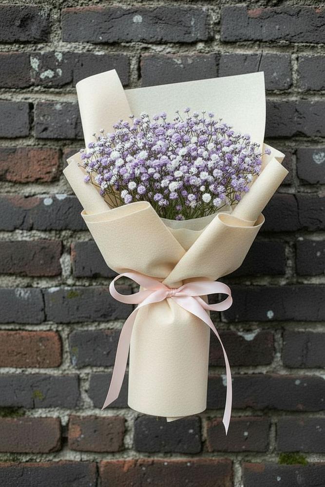 Букет цветов из: Гипсофила в Щёлково