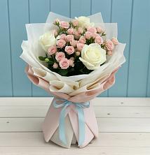 Букет цветов из:  Розы в Щёлково