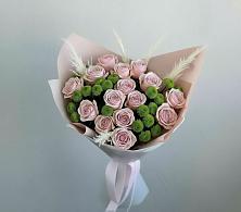 Букет цветов из:  Розы и Хризантемы в Щёлково