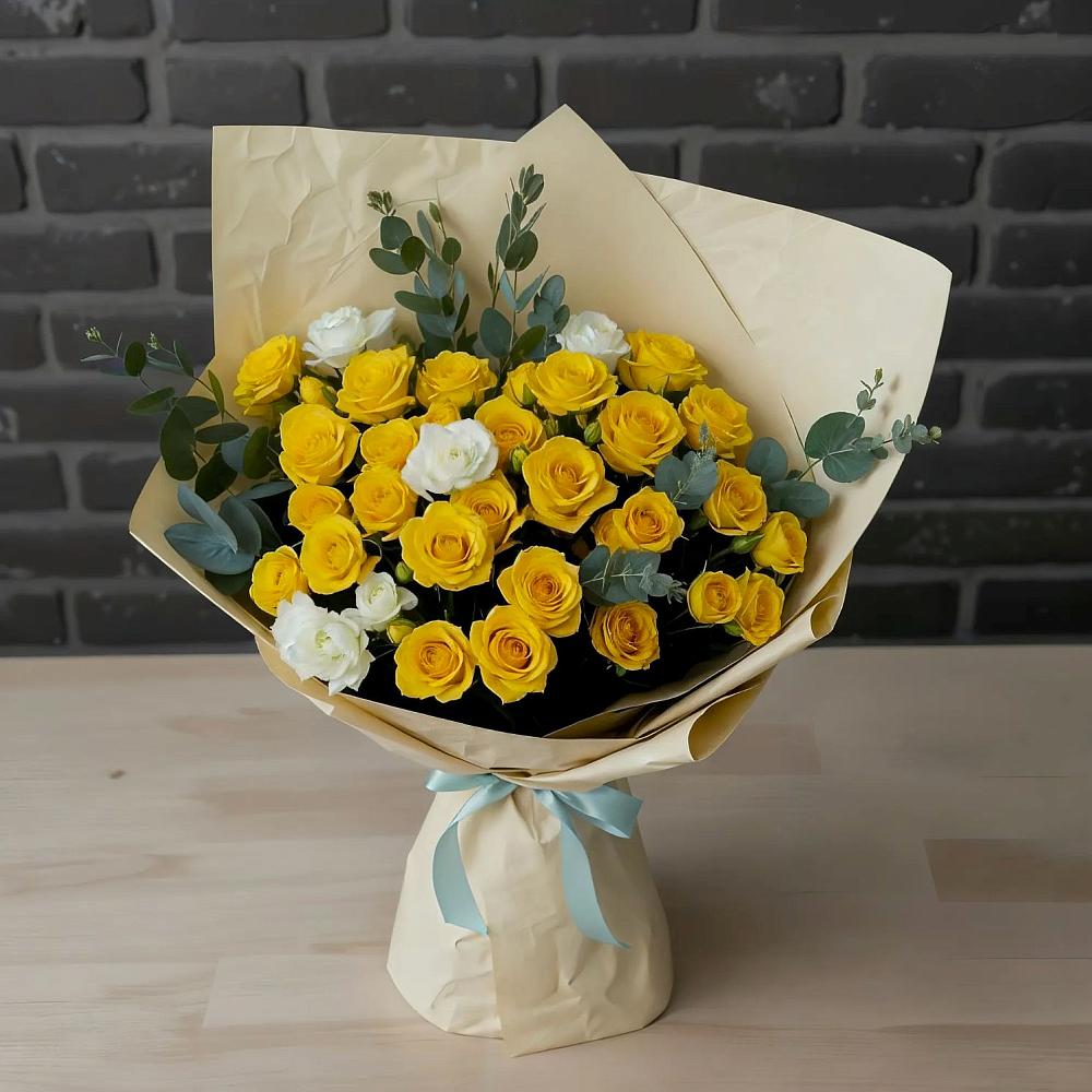 Букет цветов из: Розы в Щёлково