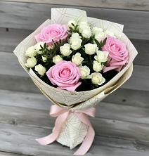 Букет цветов из:  Розы в Щёлково