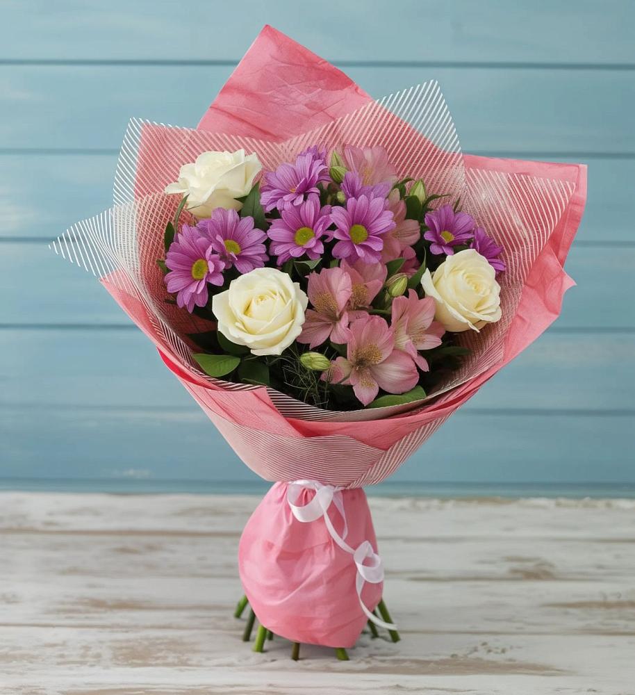 Букет цветов из: Герберы в Щёлково