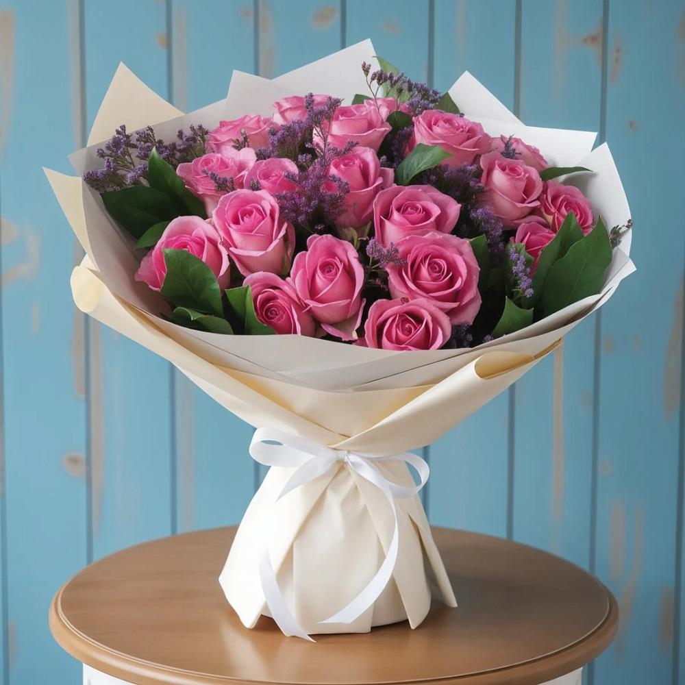 Букет цветов из: Розы в Щёлково