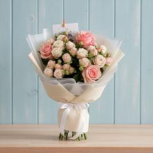 Букет цветов из:  Розы в Щёлково