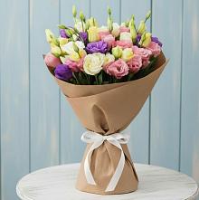 Букет цветов из:  Лизиантусы в Щёлково