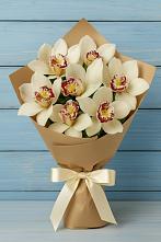 Букет цветов из:  Орхидеи и Розы в Щёлково