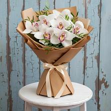 Букет цветов из:  Орхидеи и Розы в Щёлково